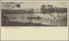 <p>Lipová - Zámecký rybník, asi 1910</p>